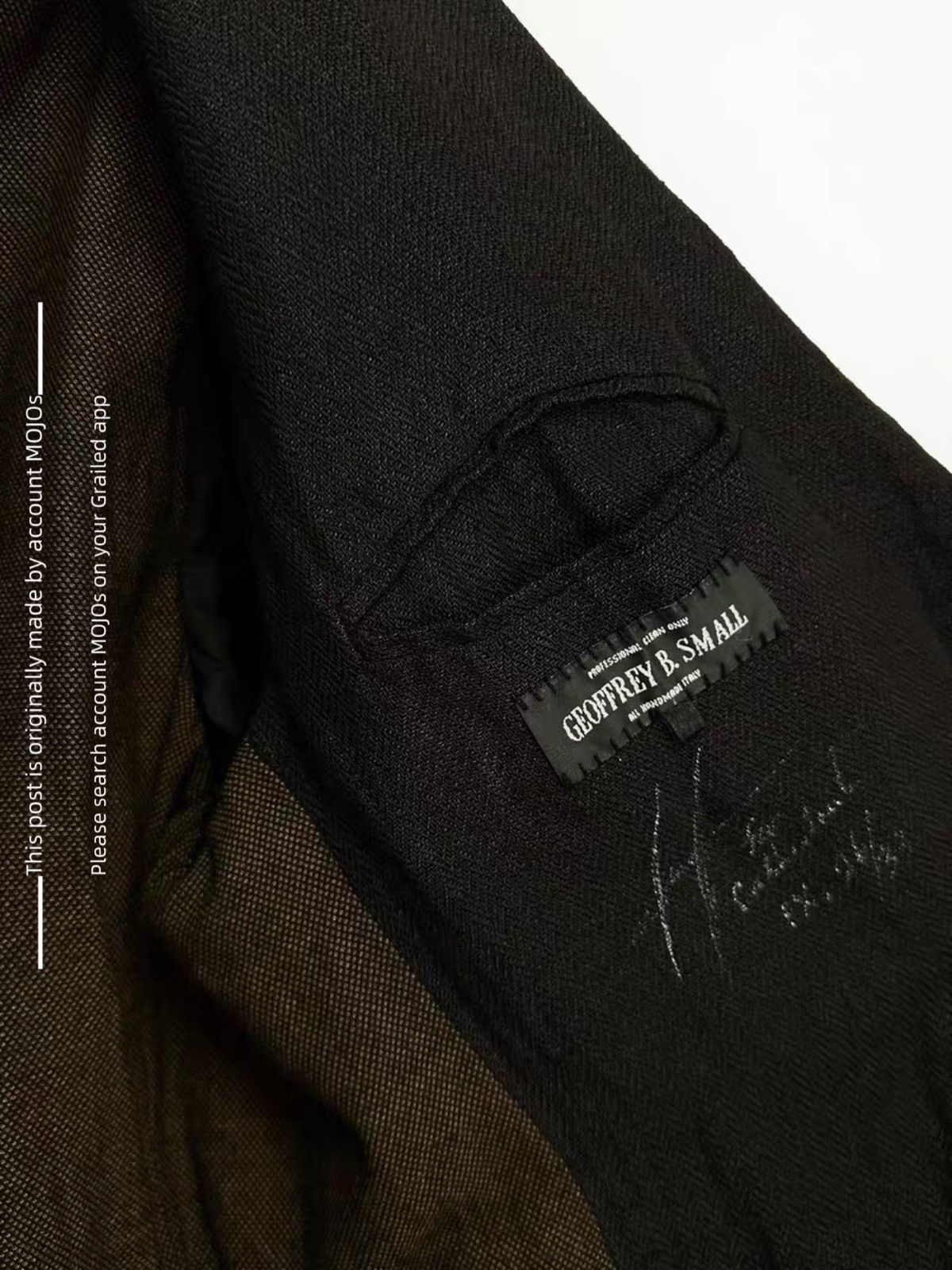 Geoffrey B. Small Sz M Geoffrey B.Small Luigi Parisotto Linen/Wool Jacket Size US M / EU 48-50 / 2 - 8 Thumbnail
