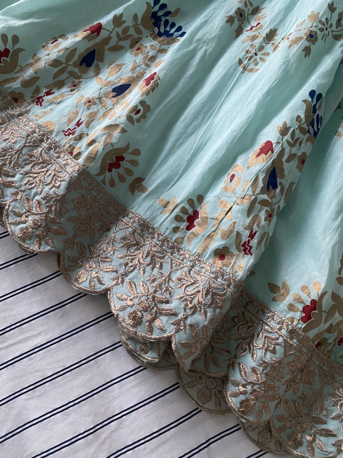 Other Indian Bollywood Anarkali Set of 3 Pakistani Party Midi . Size L / US 10 / IT 46 - 5 Thumbnail