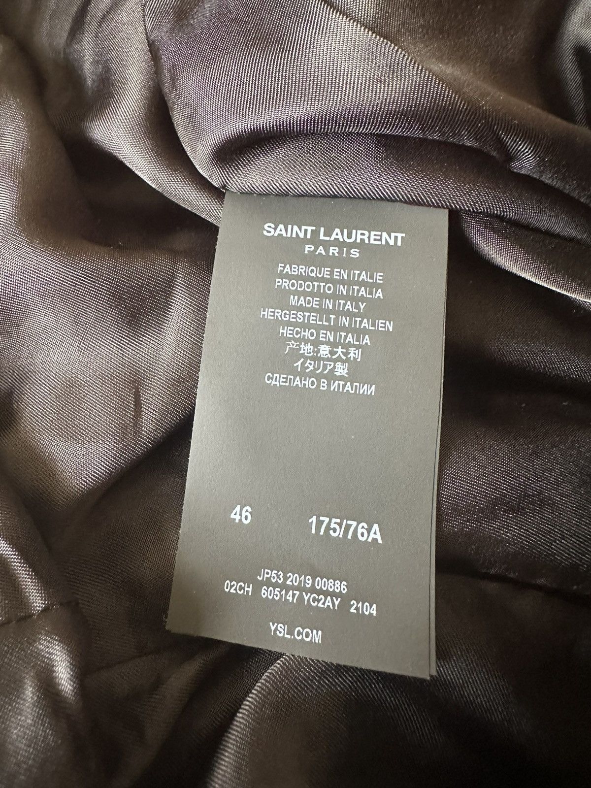 Saint Laurent Paris SS20 $3k+ 🤑 Saint Laurent suede leather pants trousers Size US 30 / EU 46 - 24 Thumbnail