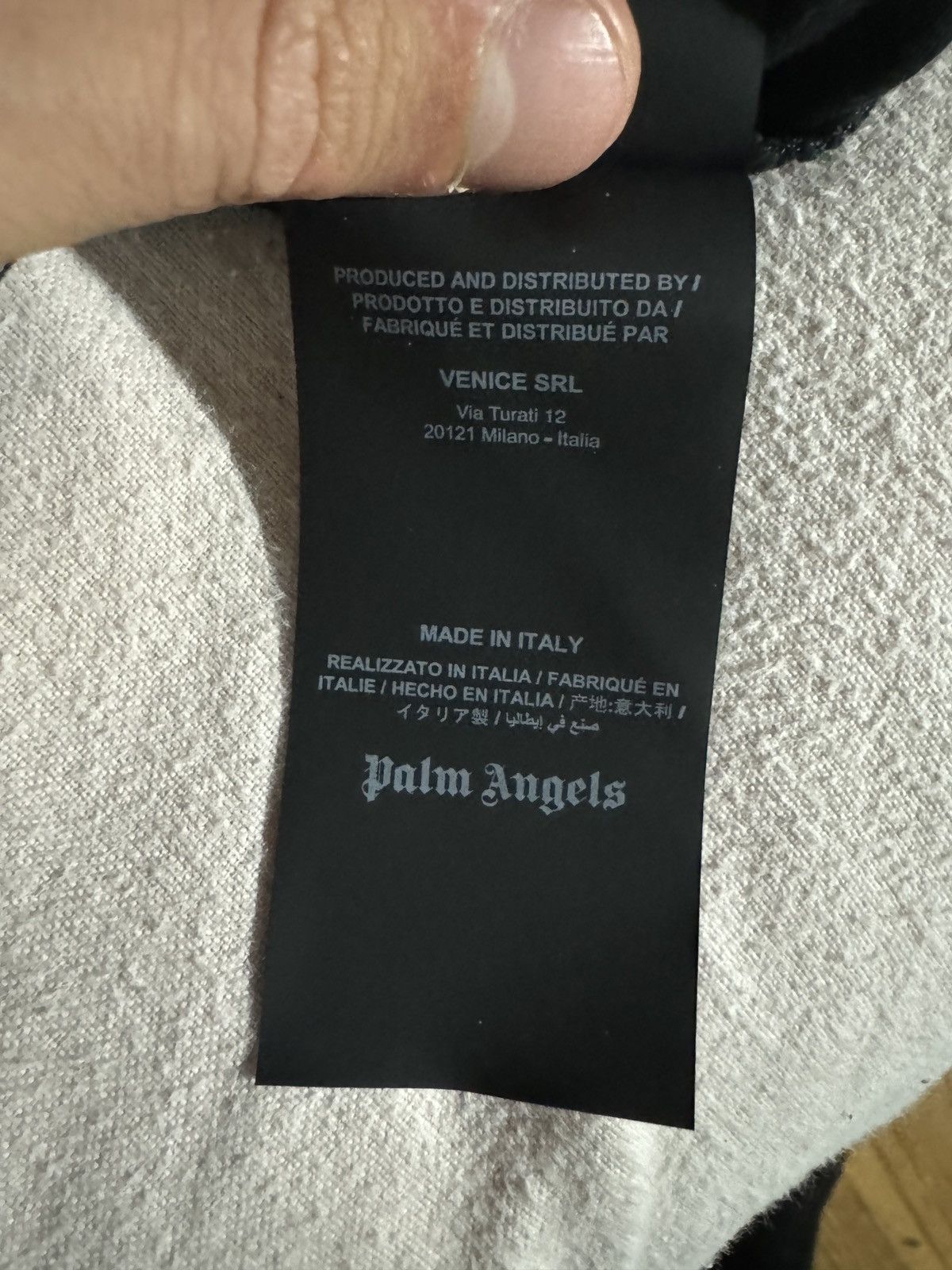 Palm Angels NWT Palm Angels Night Sky Graphic “Washed” T Shirt Size US L / EU 52-54 / 3 - 11 Thumbnail