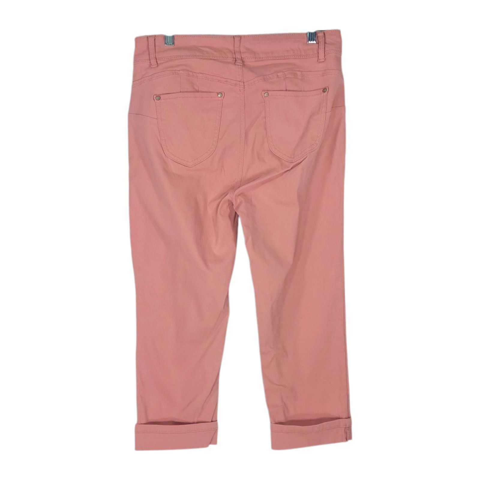 Other APII Sculpt Lift Cropped Pants Rose Pink 16 [30x21] NWT Size 30" / US 8 / IT 44 - 2 Thumbnail