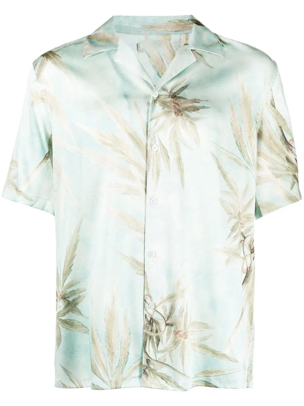 Other Palm Tree-Print Bowling Shirt – Retro Tropical Resort Style Size US XL / EU 56 / 4 - 3 Thumbnail