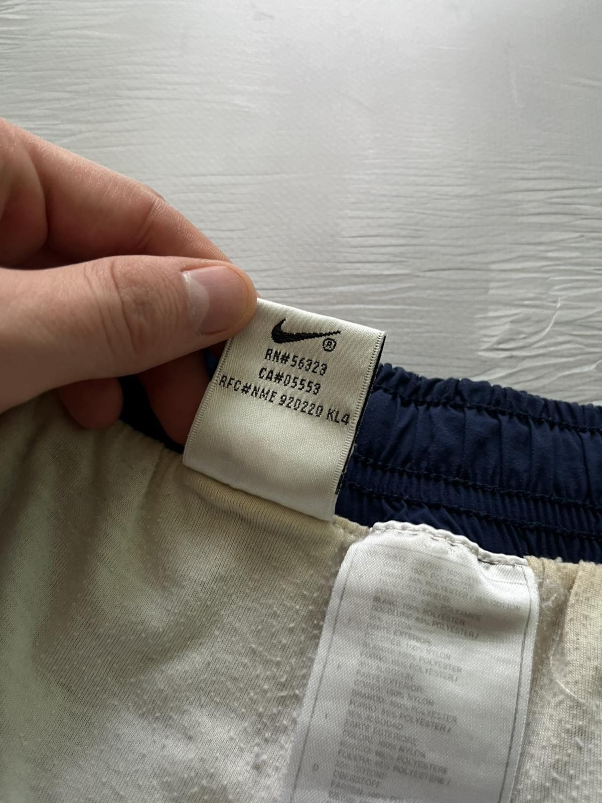 Nike Y2K Nike Streetwear Nylon Vintage Shorts Blue Size US 34 / EU 50 - 5 Thumbnail