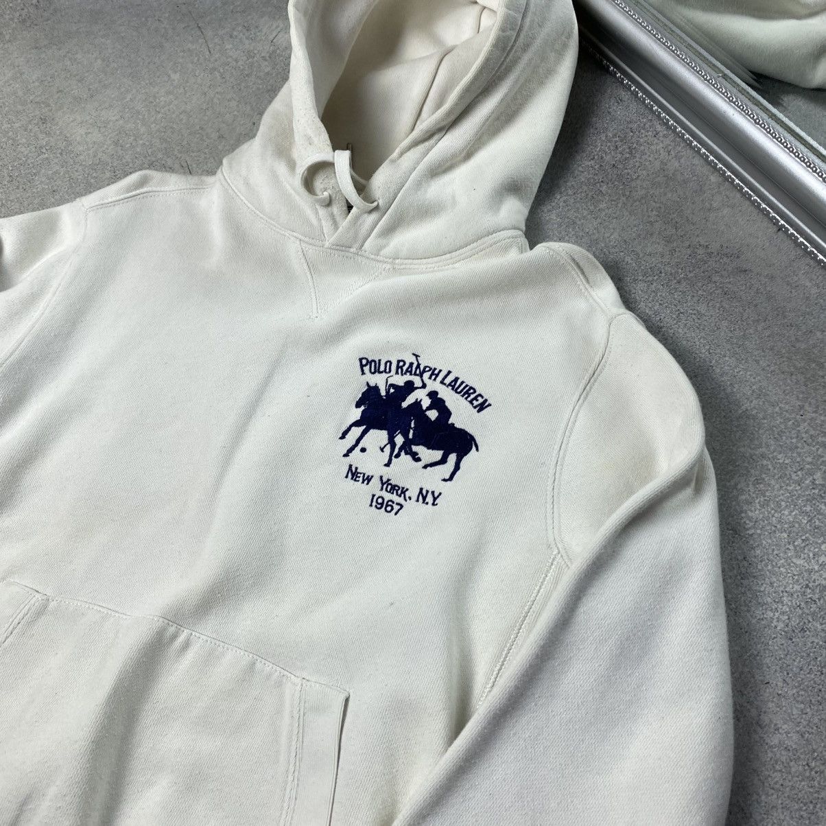 Polo Ralph Lauren Polo Ralph Lauren big pony hoodie White Size US S / EU 44-46 / 1 - 2 Thumbnail