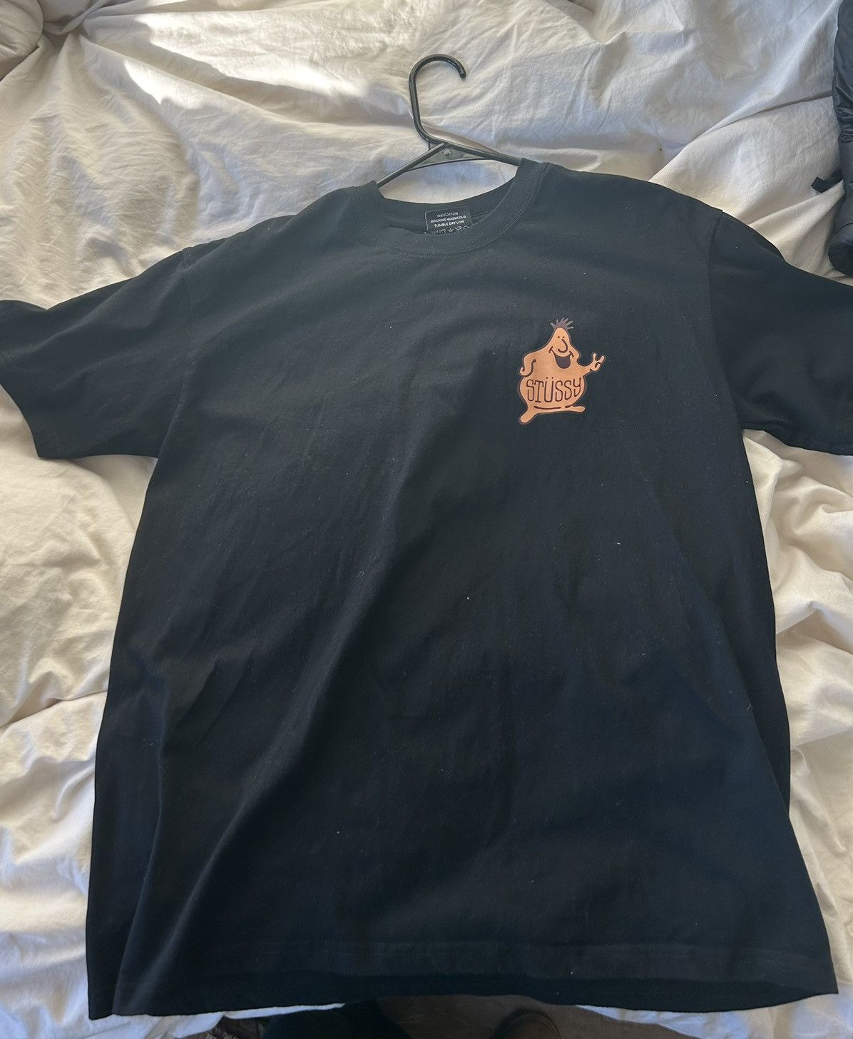 Stussy Stussy Swirl Ghost TEE Size US XL / EU 56 / 4 - 1 Thumbnail