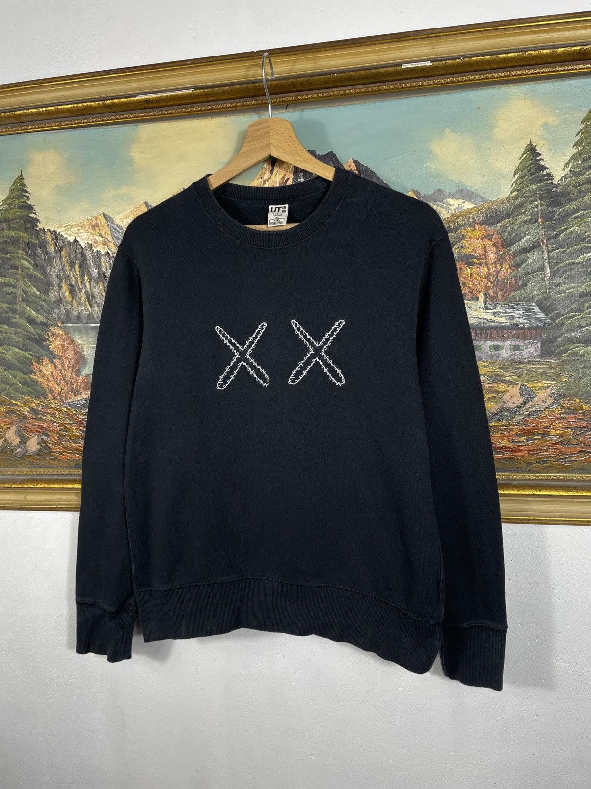 Japanese Brand × Kaws × Uniqlo Kaws x Uniqlo Sesame Street Hoodie Japanese Baggy Loose Size US S / EU 44-46 / 1 - 3 Thumbnail