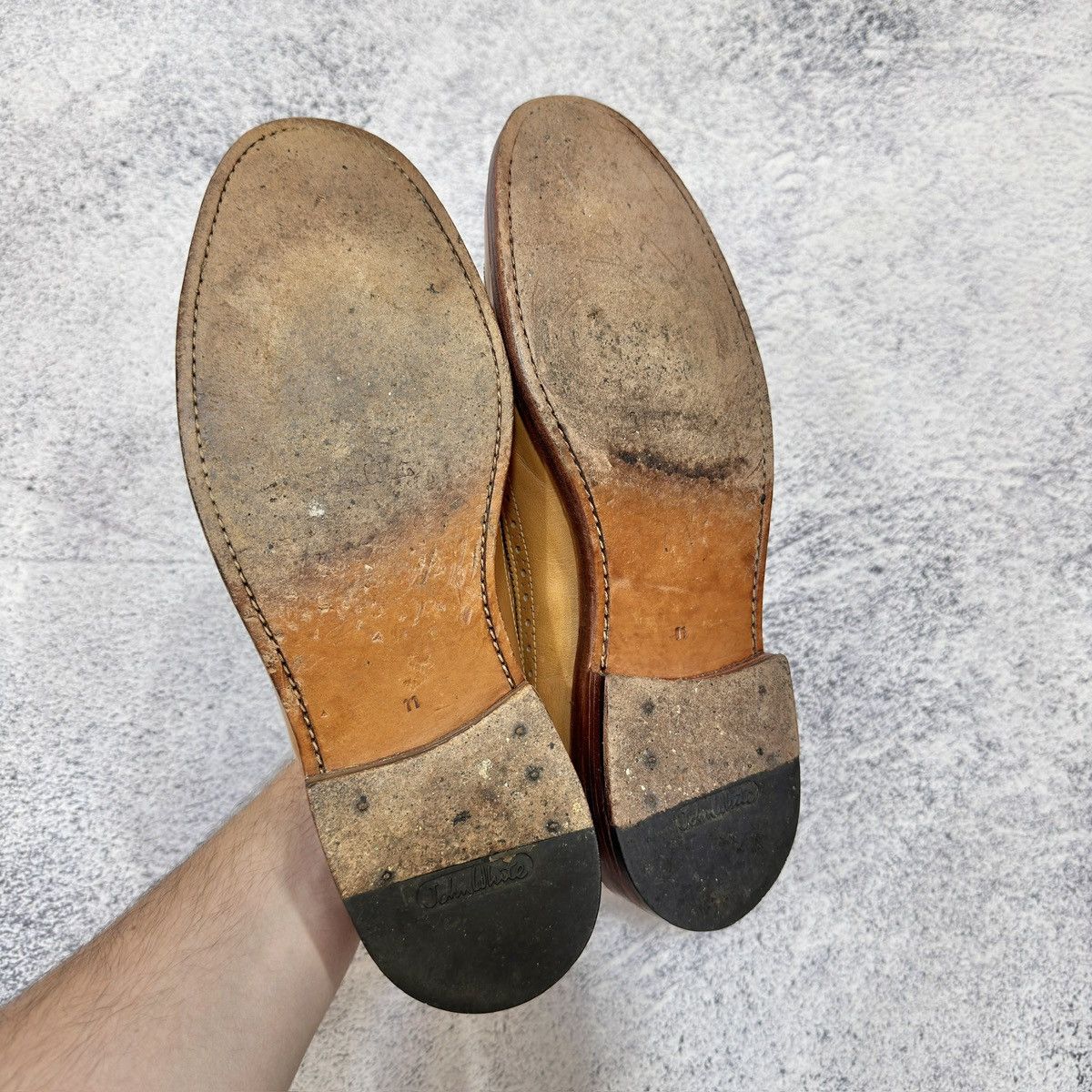Other John White Tan Brown Welted Brogues US11.5 UK11 EU46 29.5cm Size US 11.5 / EU 44-45 - 17 Thumbnail