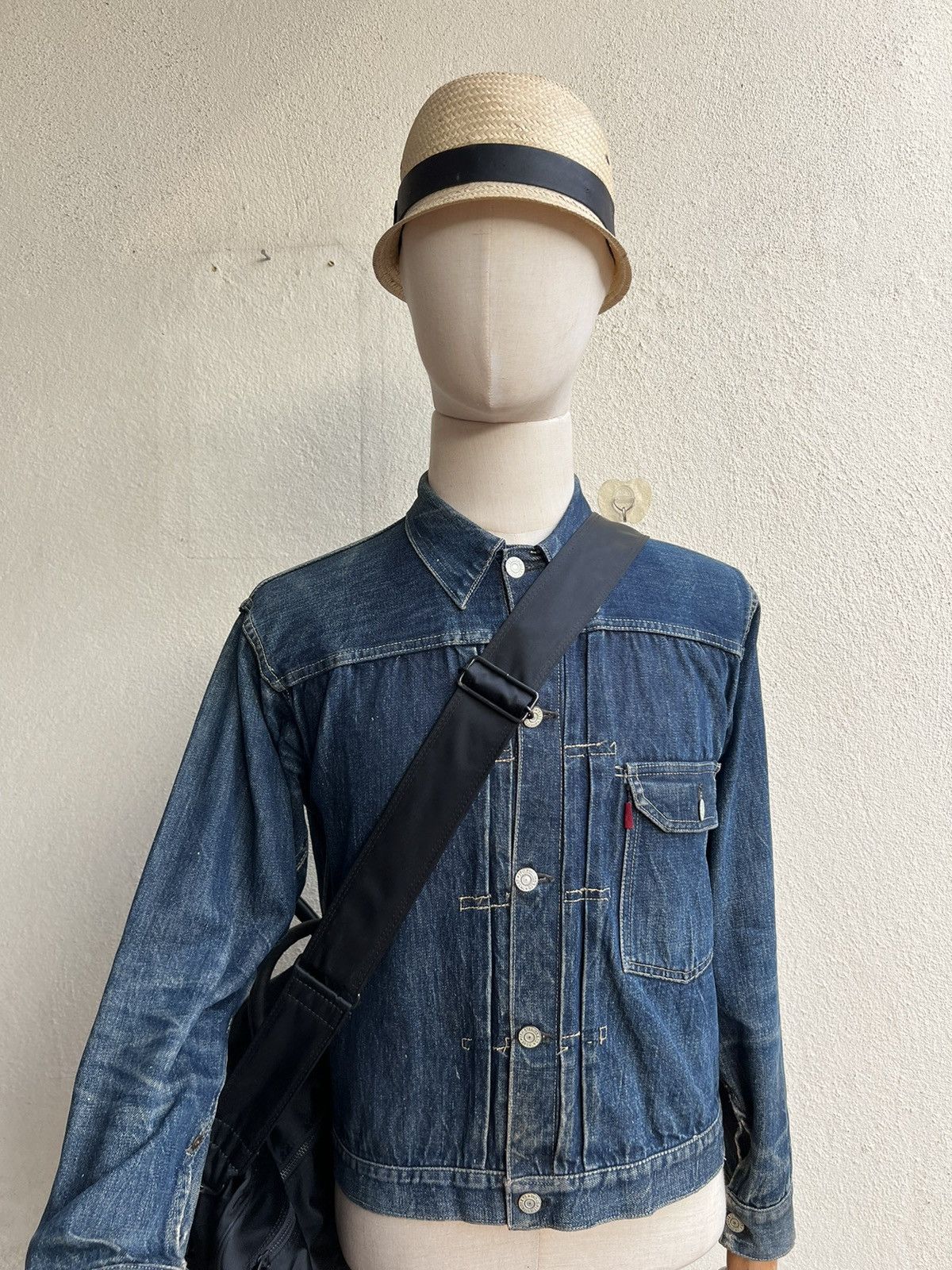 Barneys New York Vintage 90s Barneys New York Leather Nylon 2 Way Bag Huge Size ONE SIZE - 7 Thumbnail