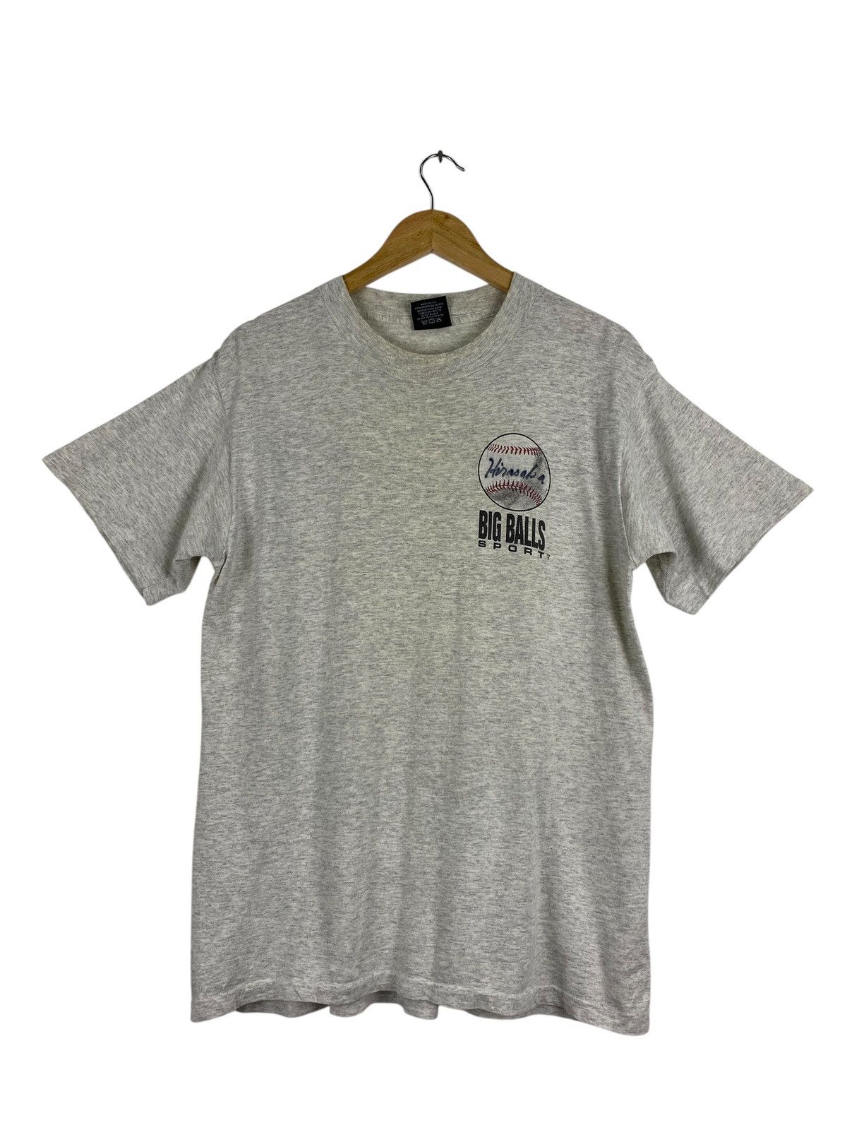 Big Baller Brand × Vintage Vintage 1993 Big Balls T-Shirt Size US M / EU 48-50 / 2 - 2 Thumbnail