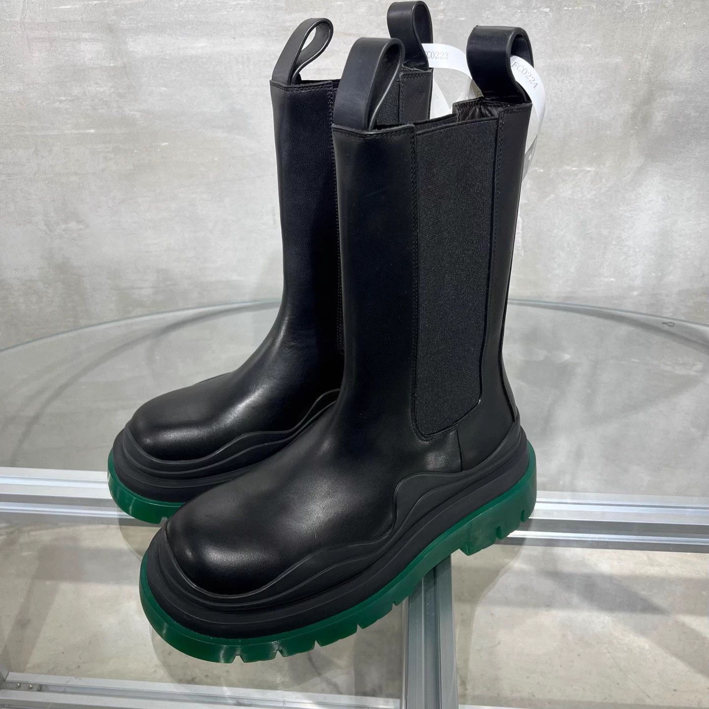 Bottega Veneta BV cylinder green-soled boots women's 36 BNWO Size US 6 / IT 36 - 2 Thumbnail