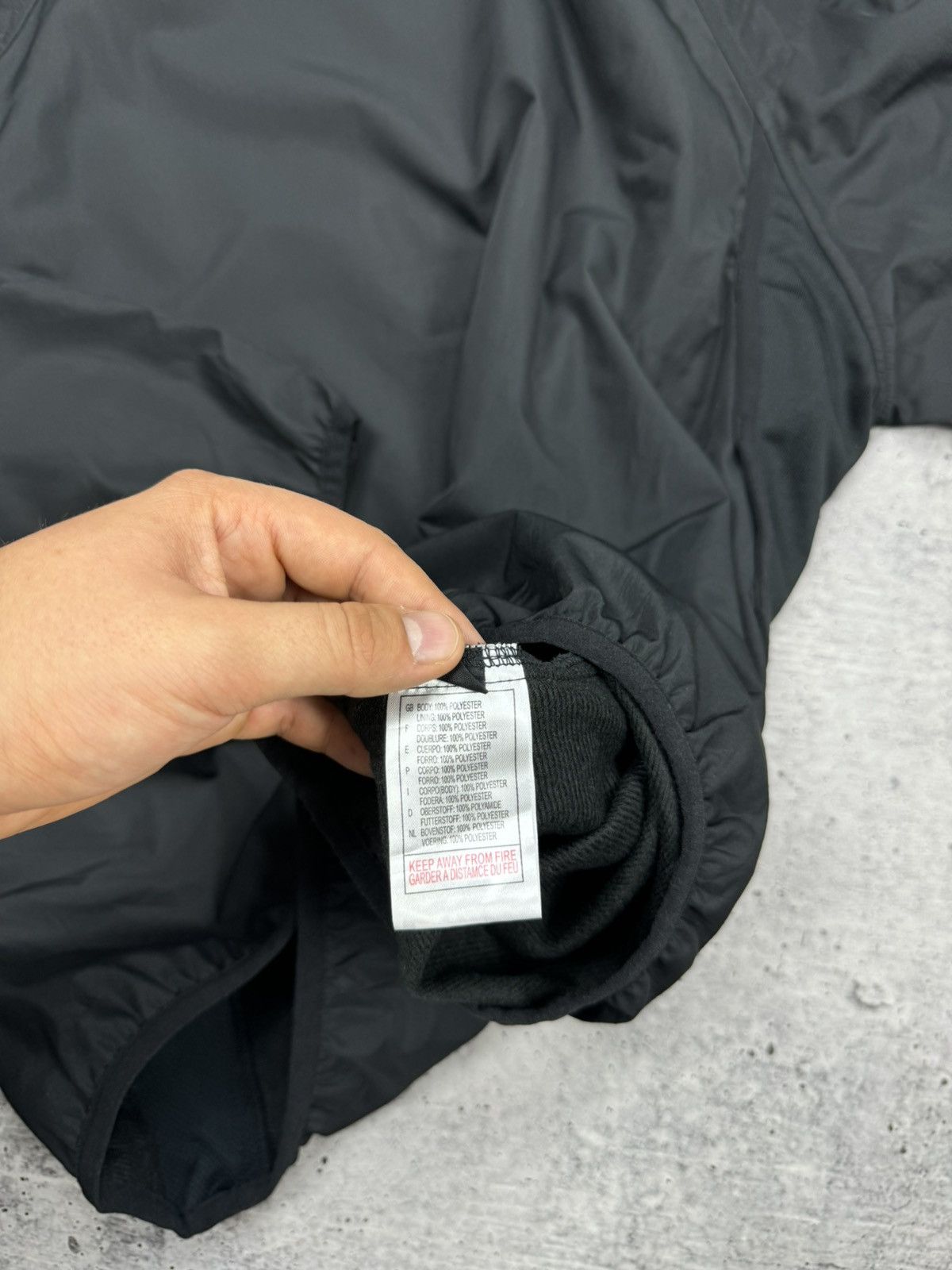Nike ACG Vintage Nike ACG Central Logo 90s Y2K Nylon Drill Sweatshirt Size US S / EU 44-46 / 1 - 12 Thumbnail