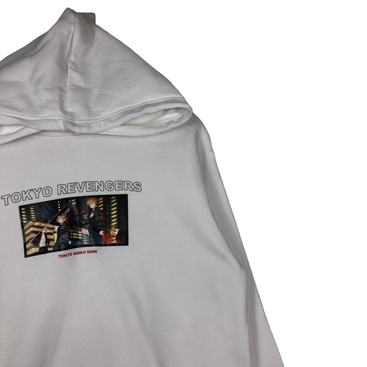 Cartoon Network × Japanese Brand × Vintage 🔥ANIME VINTAGE HOODIE PULL OVER TOKYO REVENGERS BIG LOGO Size US L / EU 52-54 / 3 - 6 Thumbnail