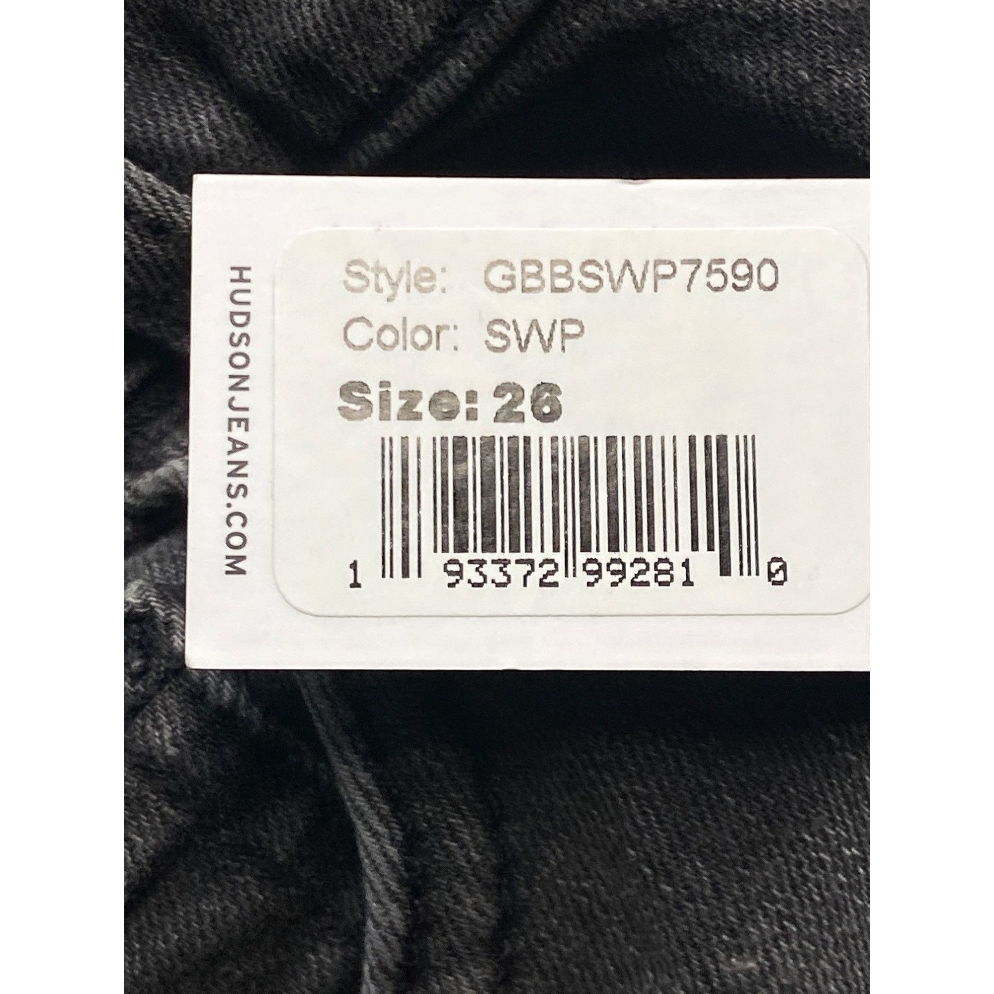 Hudson Jeans Kass High-Rise Straight Jeans Sweet Escape 26