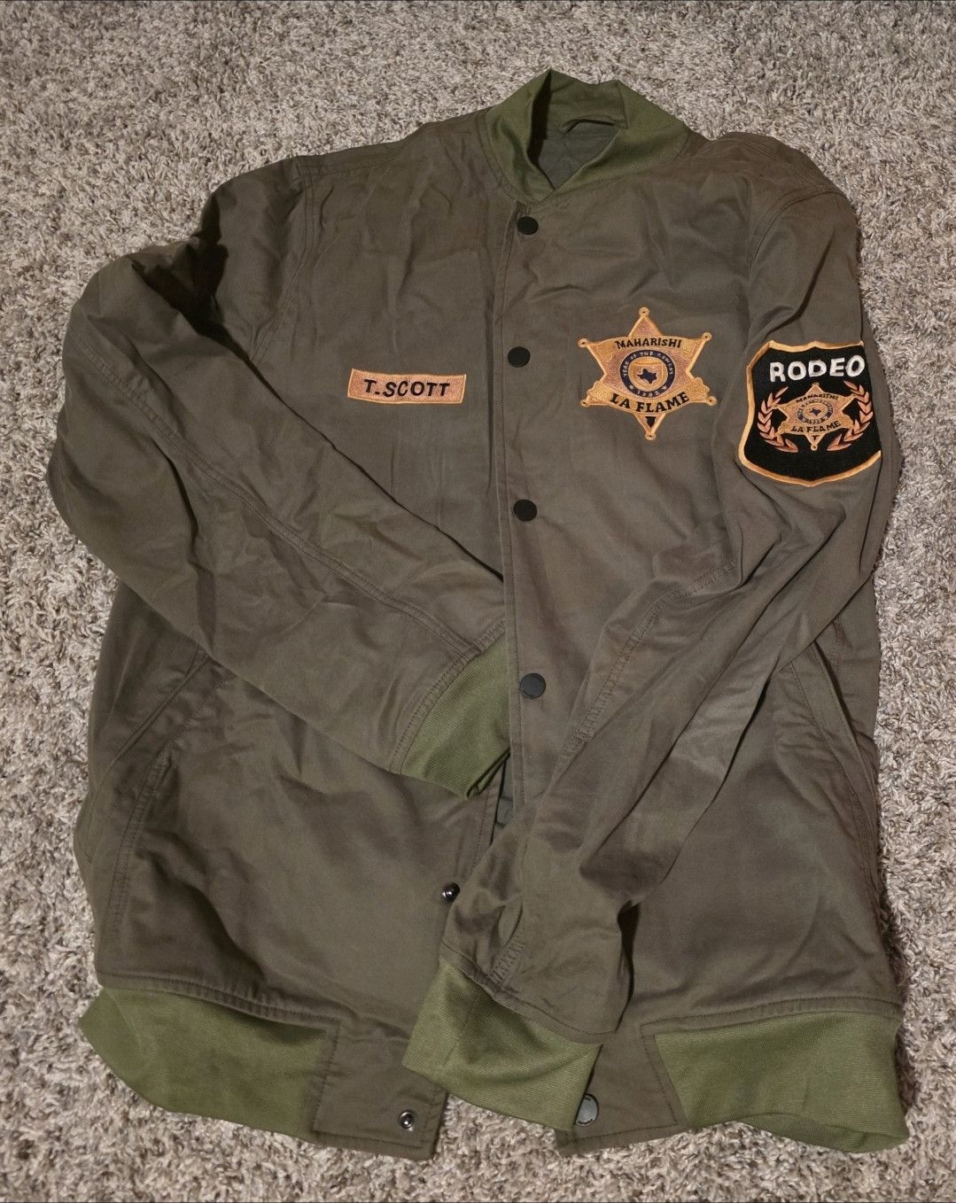 Maharishi × Travis Scott Maharishi x Travis Scott Year Of The Cowboy Tour Jacket Size US XXL / EU 58 / 5 - 1 Thumbnail