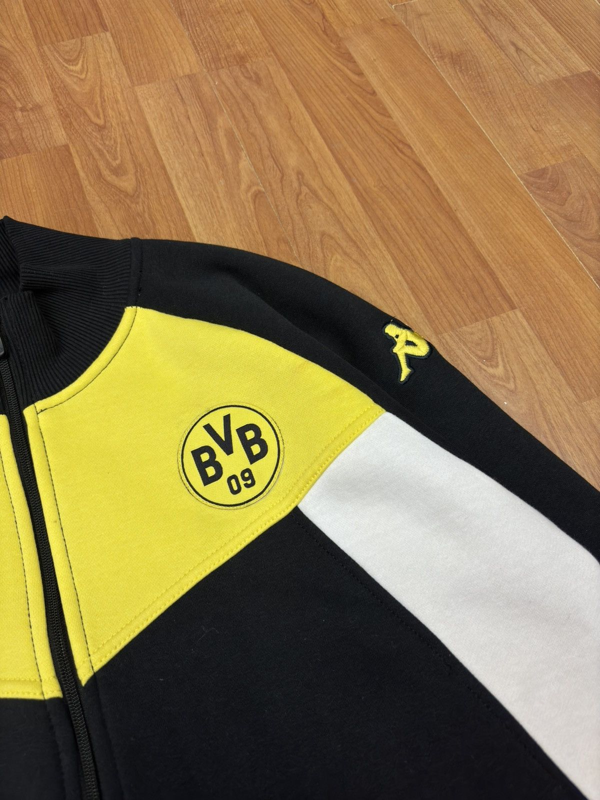Kappa × Vintage Vintage Kappa Borussia Zipped Track Jacket BVB Dortmund Size US XL / EU 56 / 4 - 3 Thumbnail