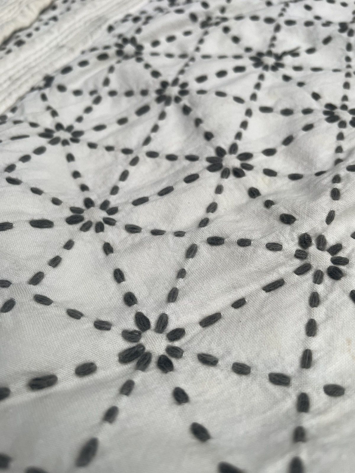 Japanese Brand Vintage Two Rabbits Sashiko Kimono Size US M / EU 48-50 / 2 - 10 Thumbnail