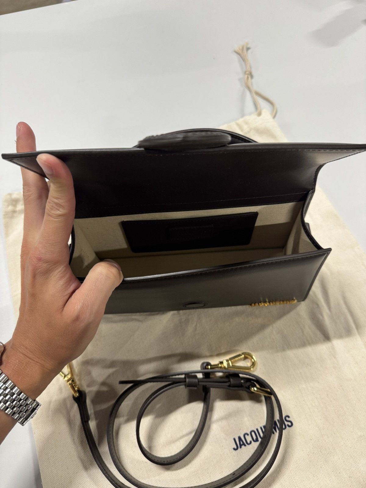 Jacquemus Jacquemus Le Grand Bambino Shoulder Bag Size ONE SIZE - 4 Thumbnail
