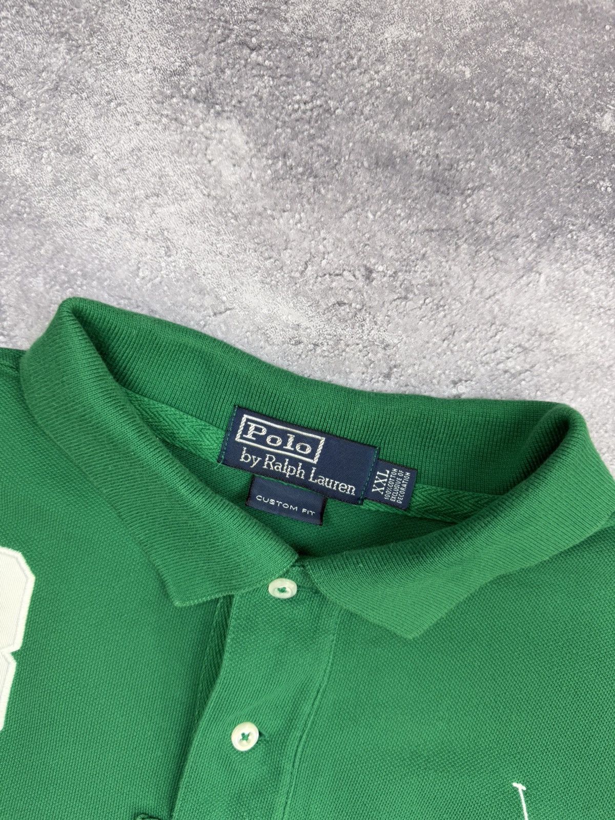 Polo Ralph Lauren Vintage Polo Ralph Lauren LXVII #3 Big Logo Y2K Polo T-Shirt Size US XXL / EU 58 / 5 - 8 Thumbnail