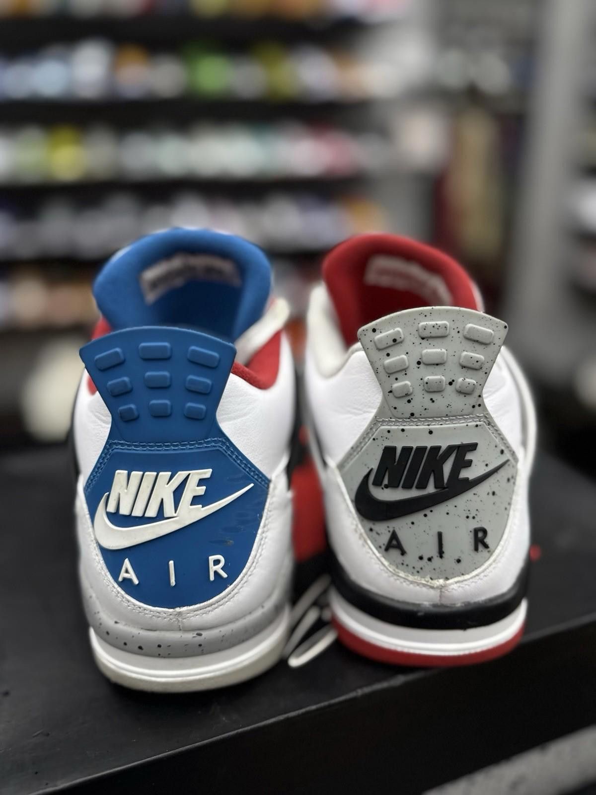 Jordan Brand Size 11 Jordan 4 Retro SE Mid What The 4 White Leather Grey Size US 11 / EU 44 - 9 Thumbnail