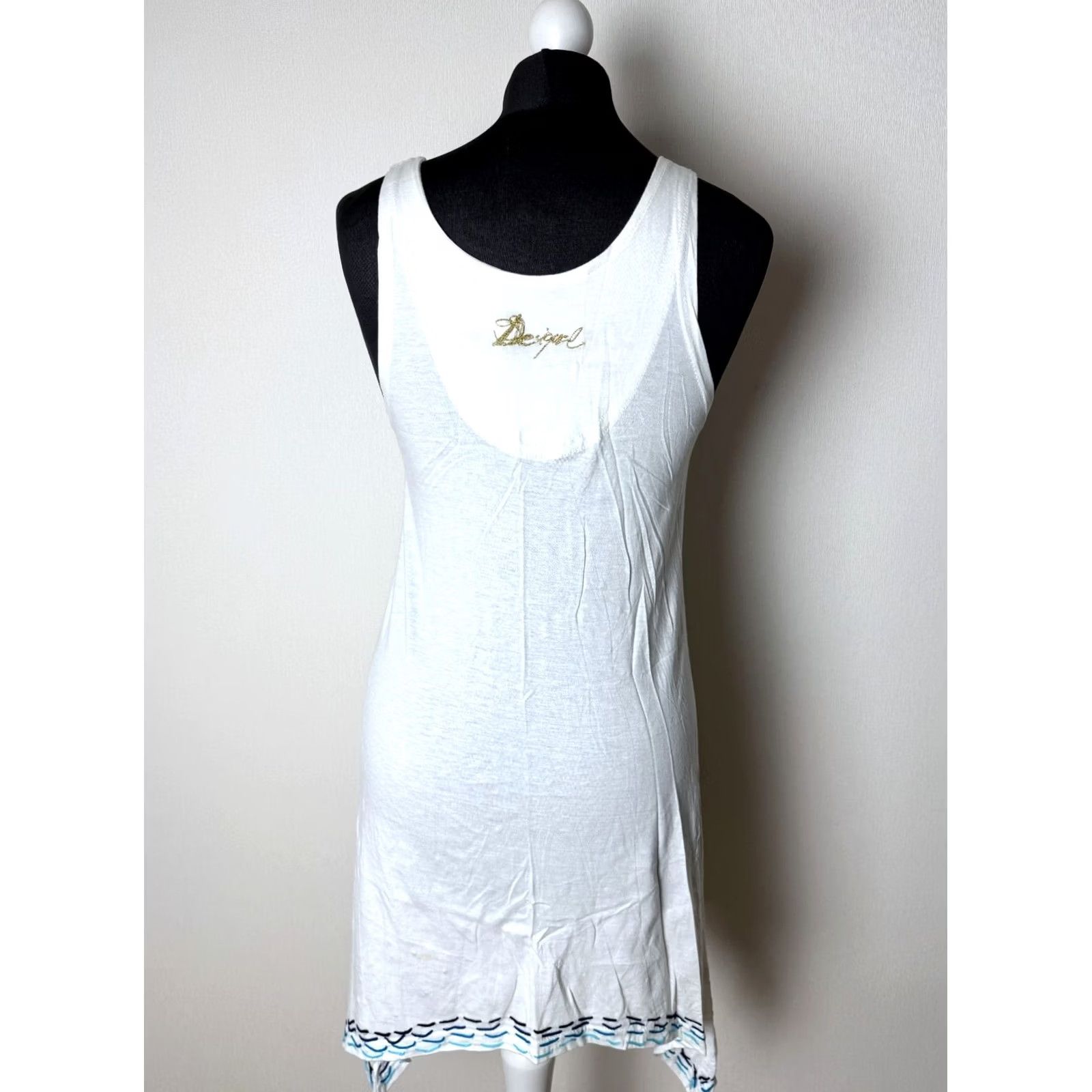 Desigual Desigual white shirt tunic womens M Size M / US 6-8 / IT 42-44 - 4 Thumbnail