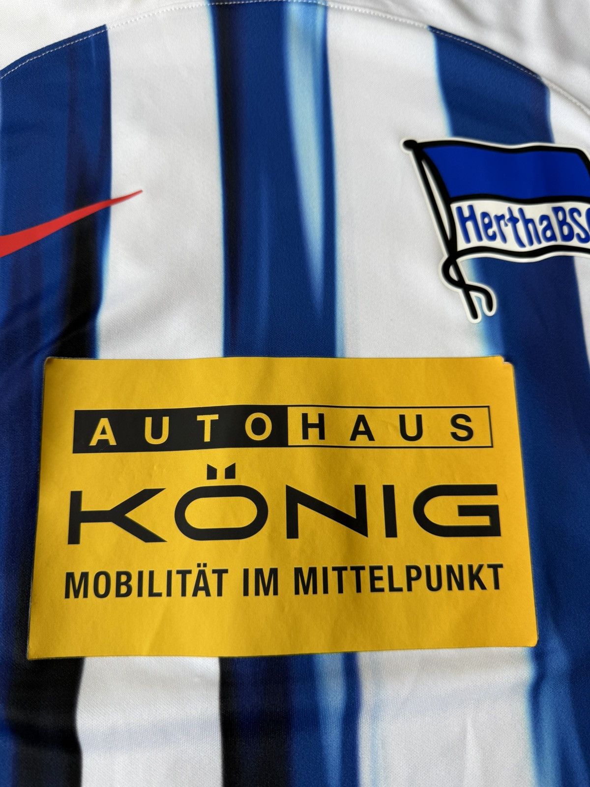 Nike Hertha BSC #45 Berlin Home Jersey 2021/22 by Nike Size US M / EU 48-50 / 2 - 9 Thumbnail