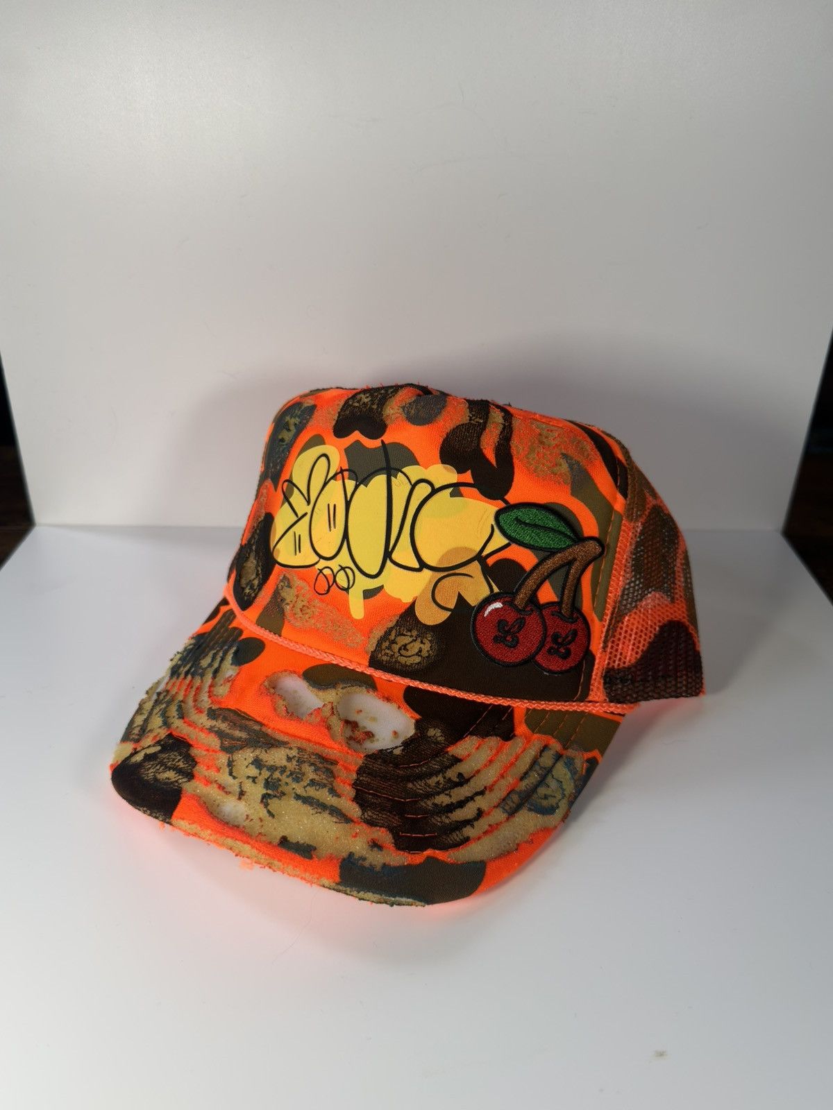 Other Liqör Atelier Orange Camo Trucker Size ONE SIZE - 1 Preview