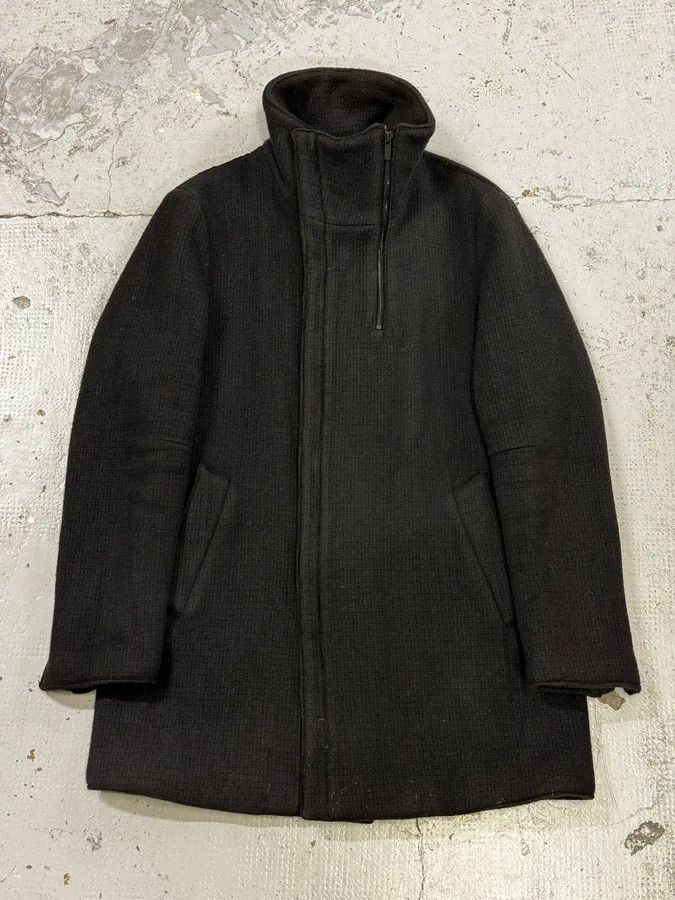 Emporio Armani AW2013 Emporio Armani Dark Toggle Multi Zip Closure Coat Size US M / EU 48-50 / 2 - 1 Thumbnail