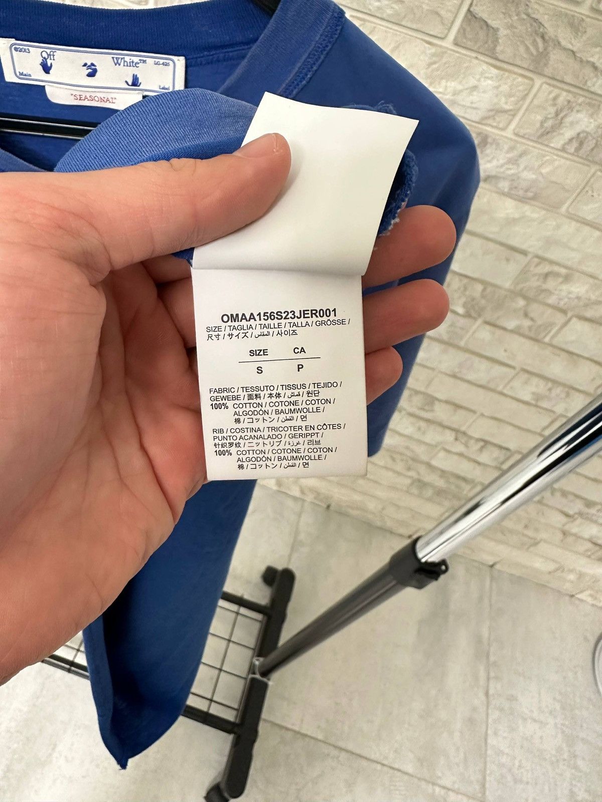 Off-White Off white t shirt Size US S / EU 44-46 / 1 - 4 Thumbnail