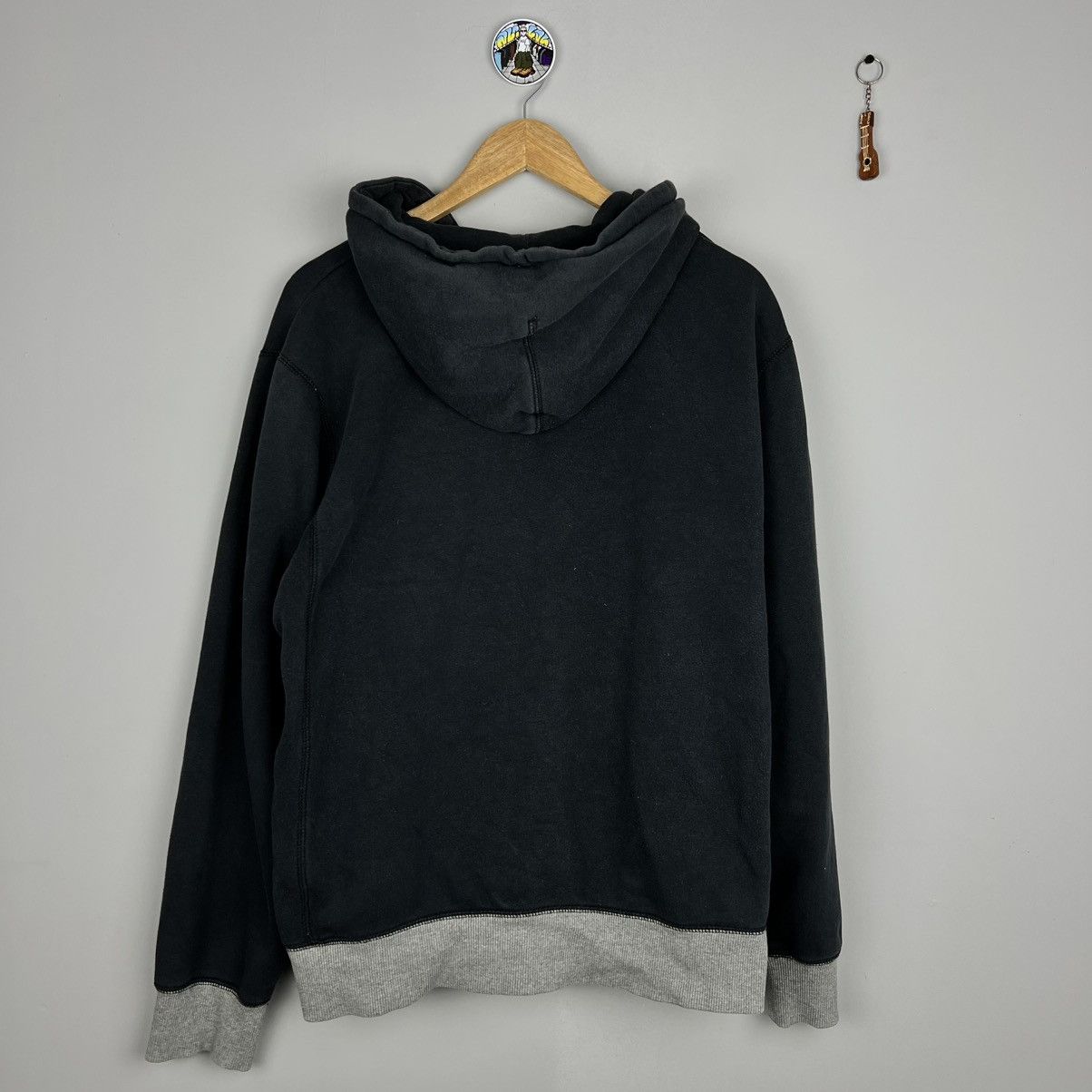Nike × Vintage Nike vintage zip hoodie 2000s faded y2k Size US L / EU 52-54 / 3 - 7 Thumbnail