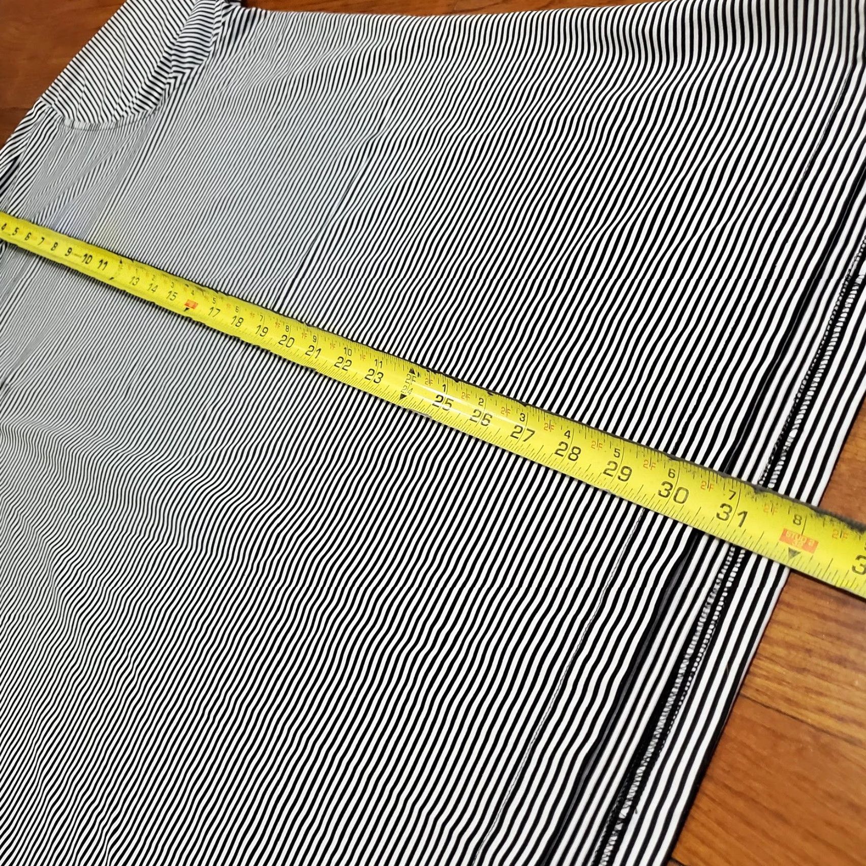 Vintage F&G Tech Polo Shirt Mens 2XL Black White Striped Golf Performance Stretch Shirt Mens 2XL Black White Striped Golf Performance Stretch Size US XXL / EU 58 / 5 - 5 Thumbnail