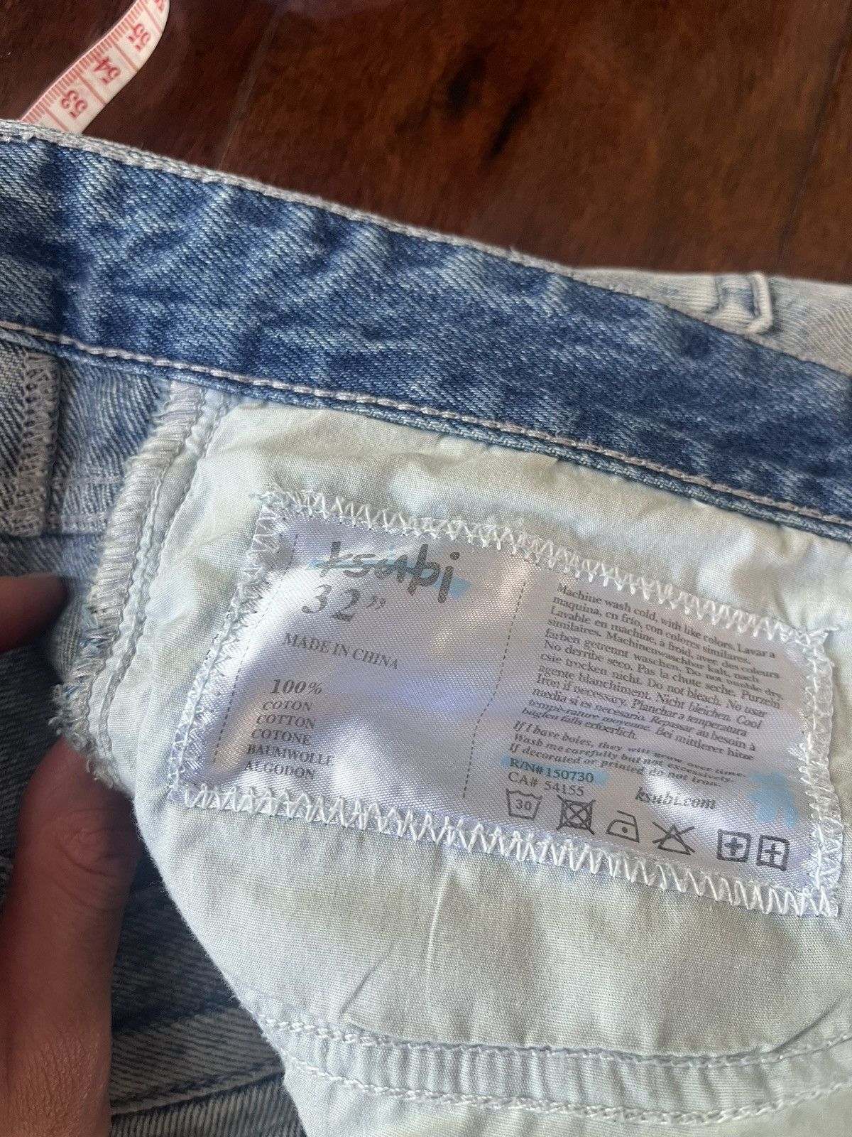 Ksubi Ksubi Anti K Punk Blue 098 Denim Size US 32 / EU 48 - 4 Thumbnail