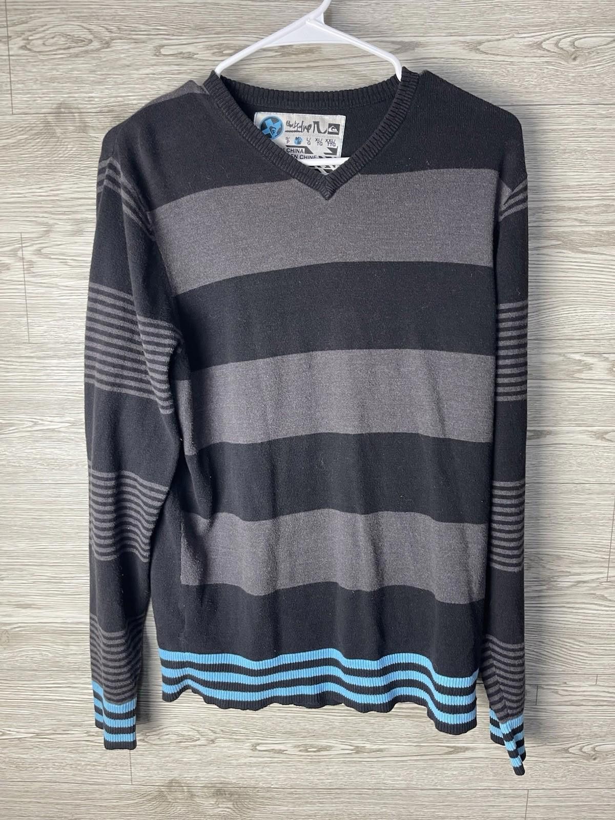Quiksilver Y2K Quicksilver Soft Crewneck Sweater Mens M Surf Skate Size US M / EU 48-50 / 2 - 1 Thumbnail