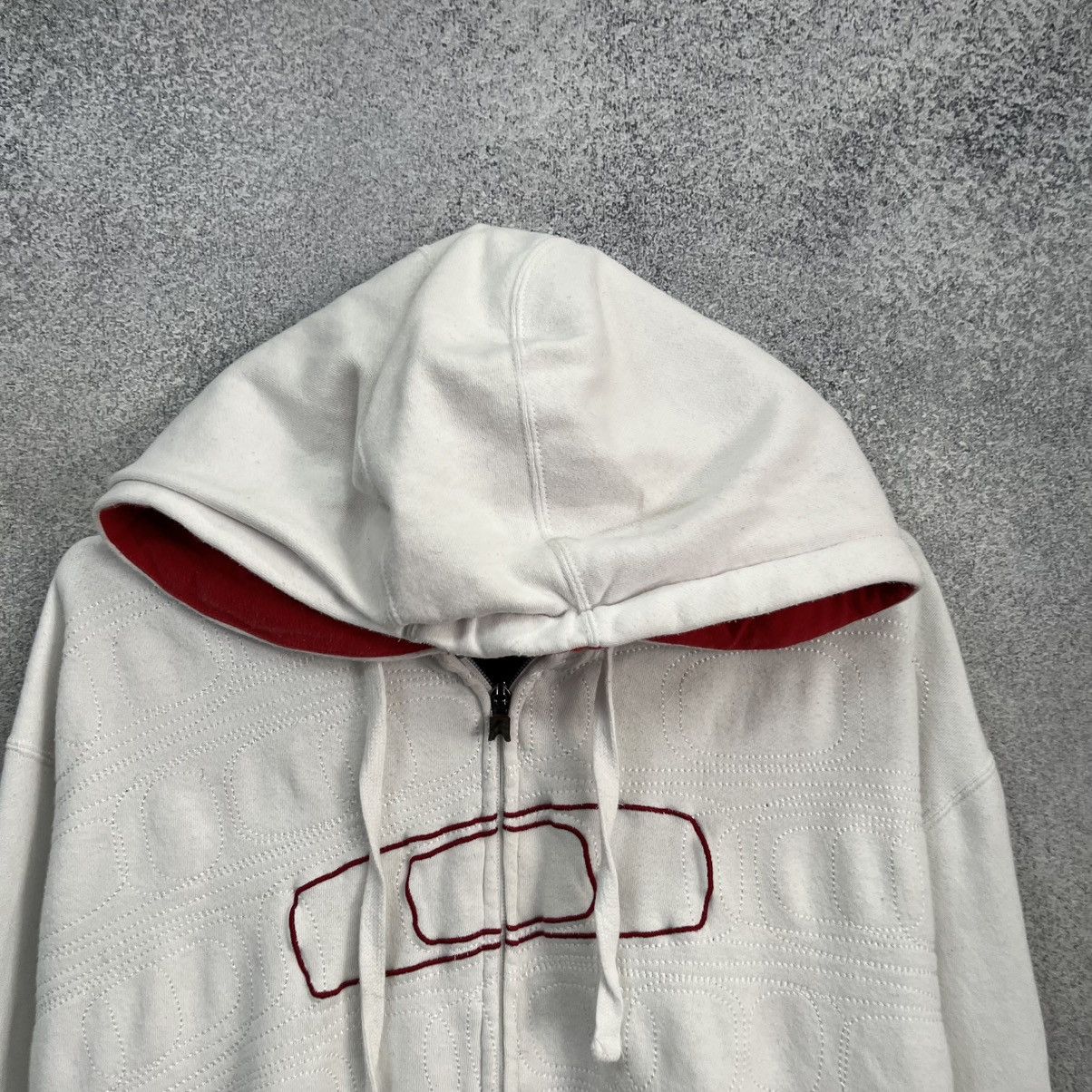 Oakley Vintage Oakley Zip Hoodie Big Logo Size US XL / EU 56 / 4 - 4 Thumbnail