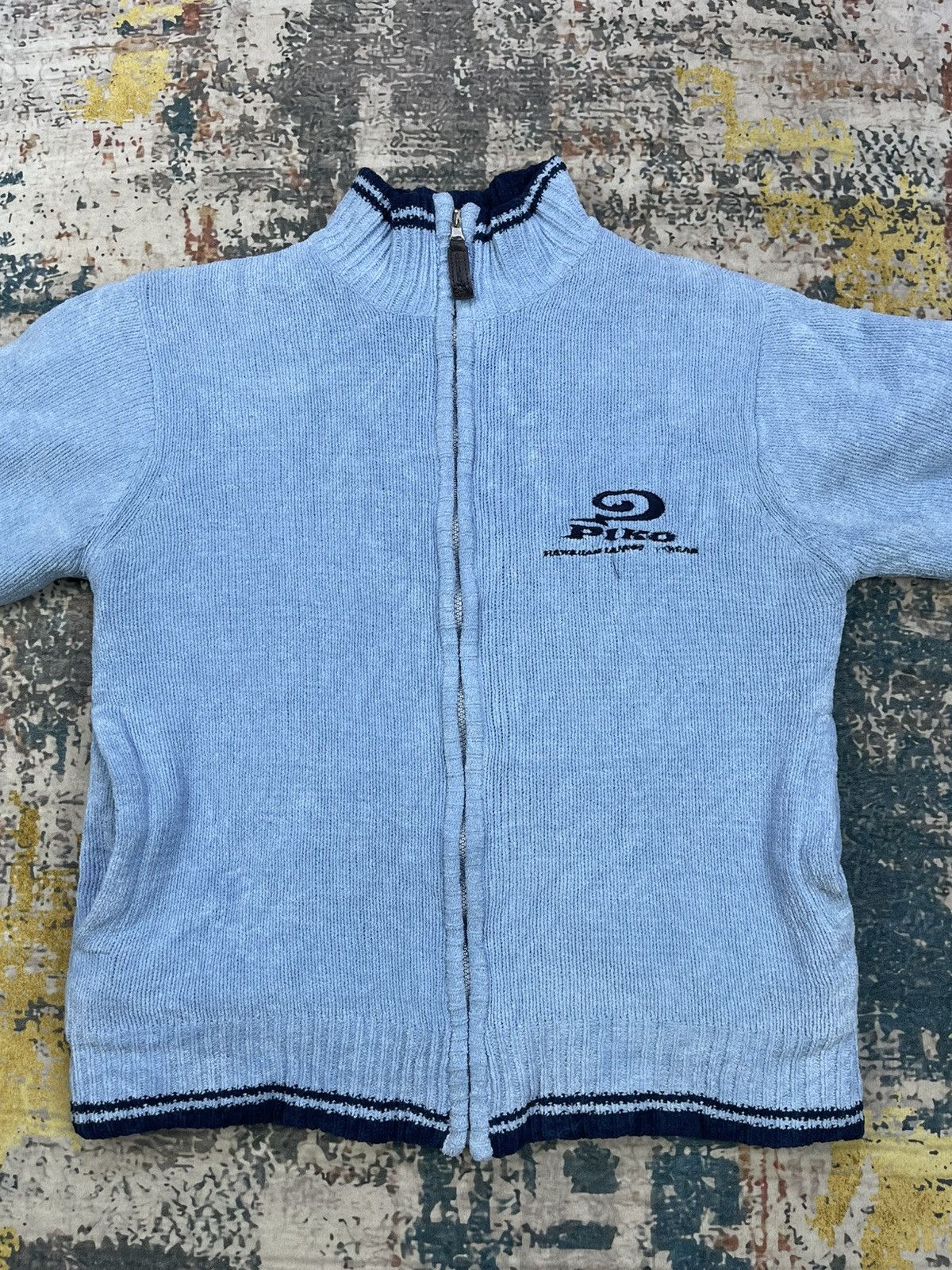Japanese Brand Vtg Y2k Piko Hawaiian Surfwear Zipper Sweatshirt Jacket Size US M / EU 48-50 / 2 - 6 Thumbnail