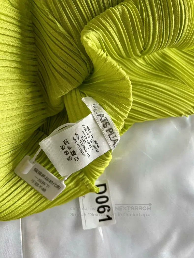 Issey Miyake Issey Miyake Fruit Green Top Size XL / US 12-14 / IT 48-50 - 5 Thumbnail