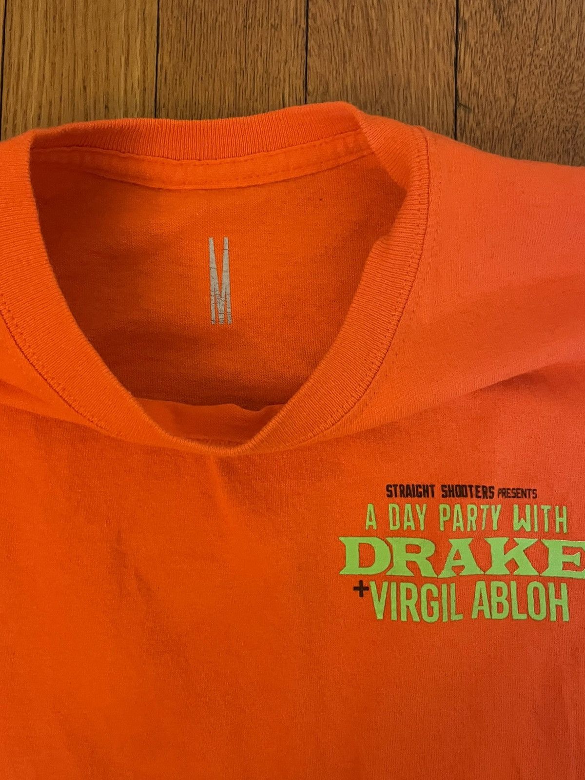 Virgil Abloh Drake x Virgil Abloh Limited party tee from August of 2018 Size US M / EU 48-50 / 2 - 2 Thumbnail