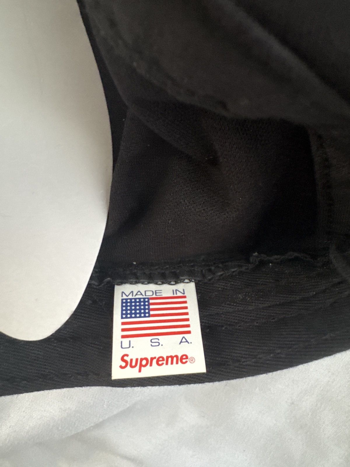 Supreme Supreme Splatter Camp Cap Black Size ONE SIZE - 4 Thumbnail