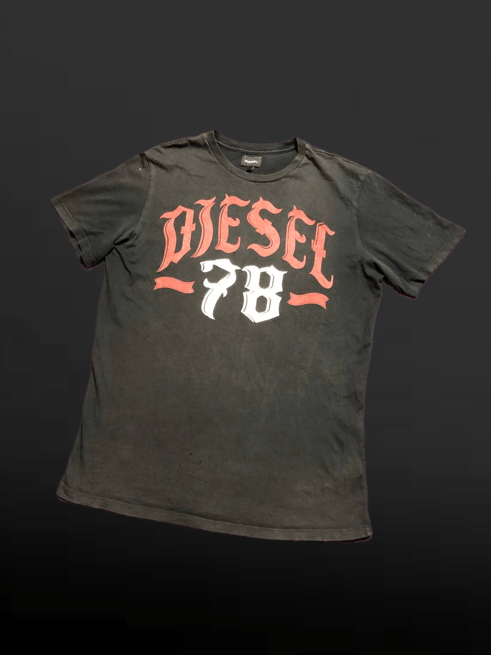 Diesel Streetwear Crazy Y2K T-Shirt Black Print DIESEL Size US S / EU 44-46 / 1 - 1 Thumbnail