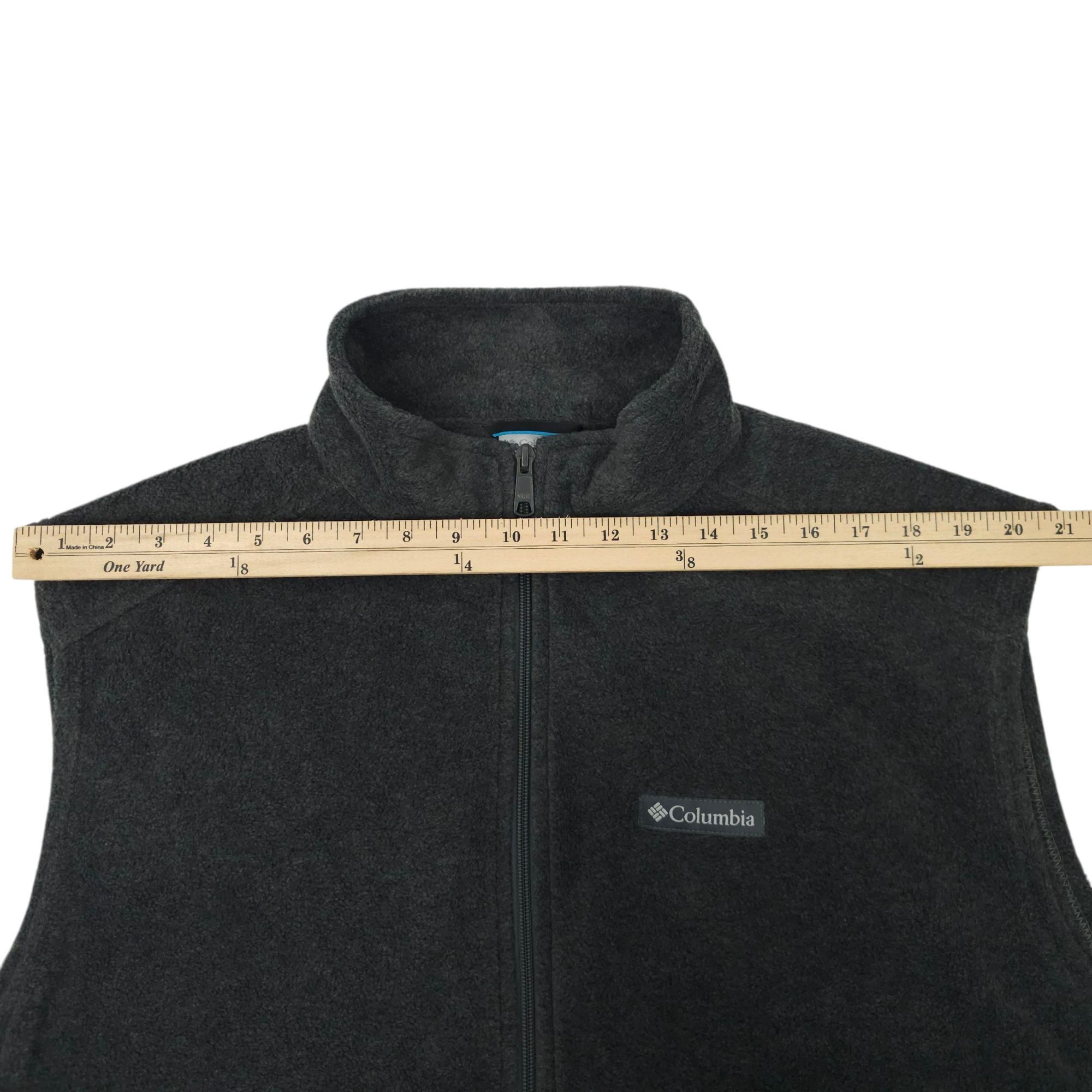 Columbia Columbia Fleece Full Zip Vest Mens XL High Neck Zip Pockets Size US XL / EU 56 / 4 - 4 Thumbnail