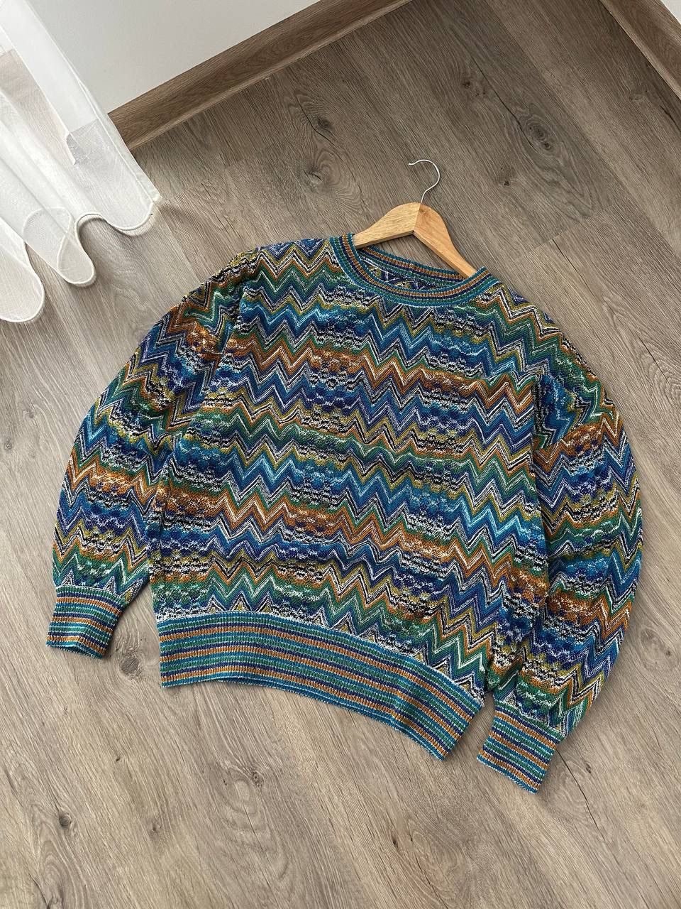 Missoni × Vintage Vintage Missoni Multicolour Pull International Sweater Size US L / EU 52-54 / 3 - 8 Thumbnail