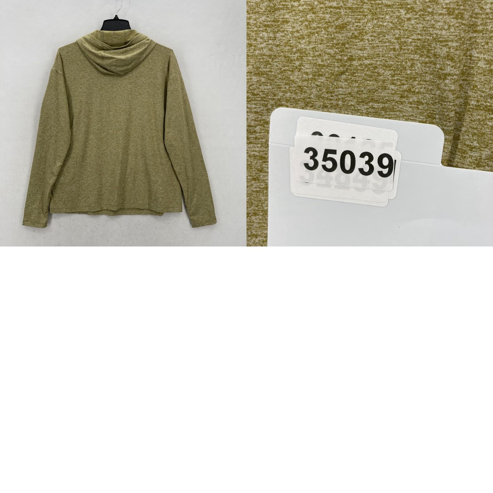 Athleta Athleta Uptempo Hoodie Sweatshirt Medium Green Stretch Lightweight Preppy Gym Womens Size M / US 6-8 / IT 42-44 - 9 Thumbnail