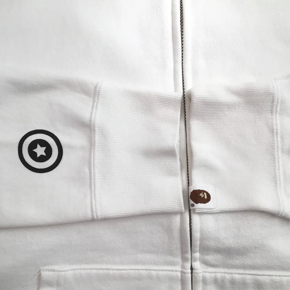 Bape BAPE Tiger full zip hoodie white x 1st camo yellow APE Size US M / EU 48-50 / 2 - 6 Thumbnail