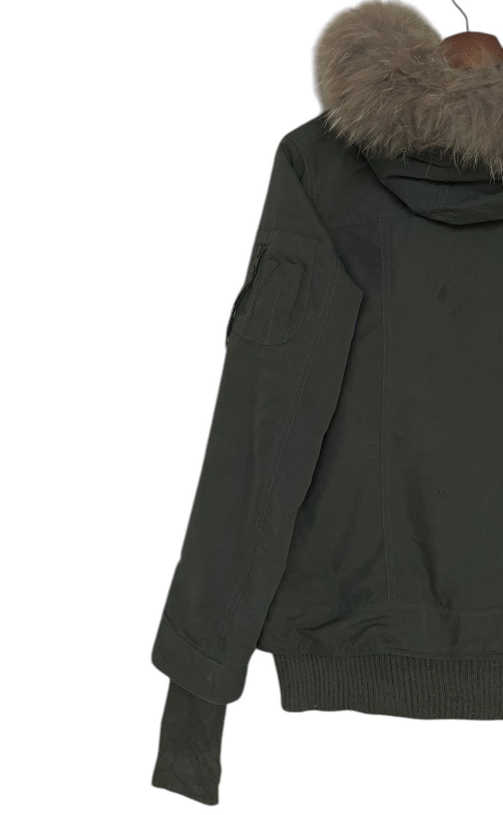 Le Grande Bleu (L.G.B.) Vintage Japanese Brand SLY Fur Jacket 1990s Size US M / EU 48-50 / 2 - 7 Thumbnail