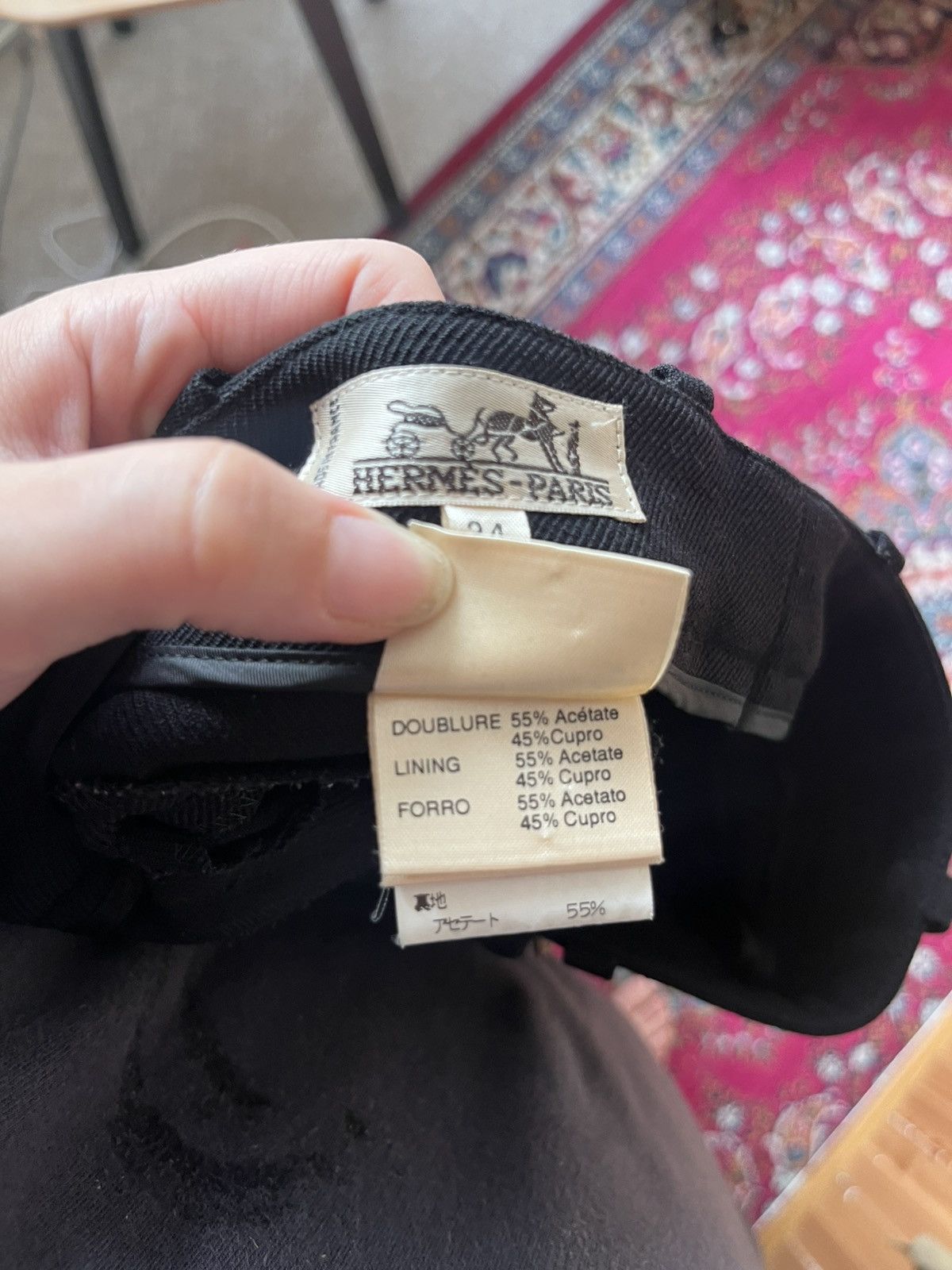 Hermes Hermes Vintage Slim Pants Size 25" / US 0 / IT 36 - 3 Thumbnail