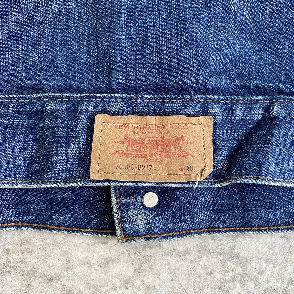 Levi's VTG 70’s Levi’s Type 3 Faded Honeycomb Trucker Denim Jacket Size US S / EU 44-46 / 1 - 21 Thumbnail
