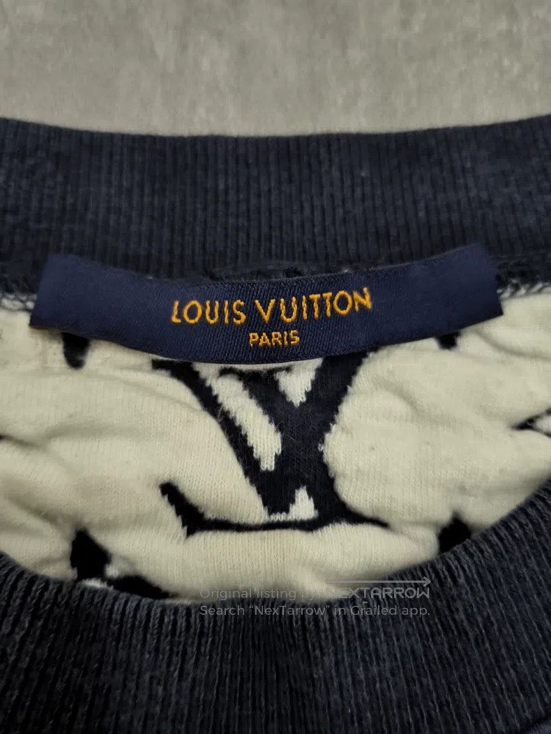 Other Louis Vuitton Blue print jacquard crew neck long sleeve sw Size US M / EU 48-50 / 2 - 4 Thumbnail