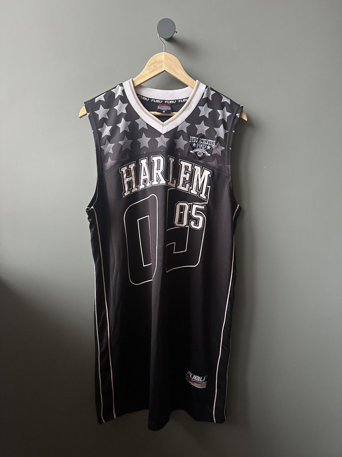 Fubu Fubu Harlem Long Jersey 1992 Size M Size US M / EU 48-50 / 2 - 1 Thumbnail