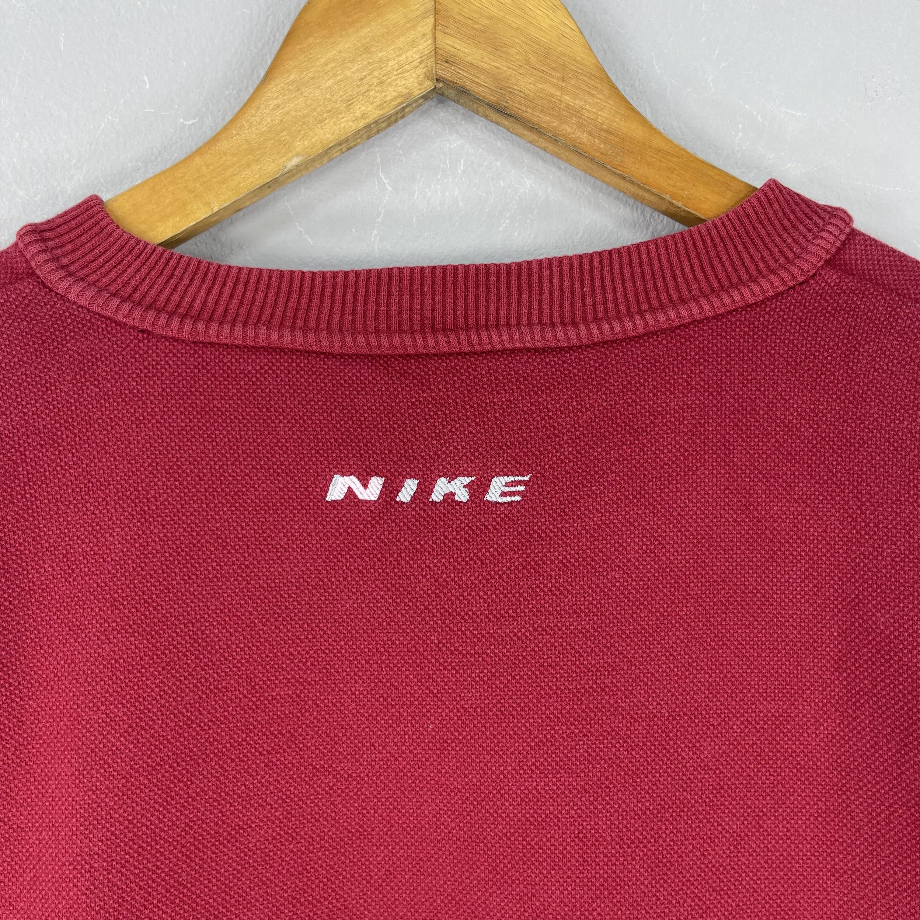 Nike Vintage NIKE Swoosh Small Logo Embroidery Sweatshirt Size US M / EU 48-50 / 2 - 9 Thumbnail