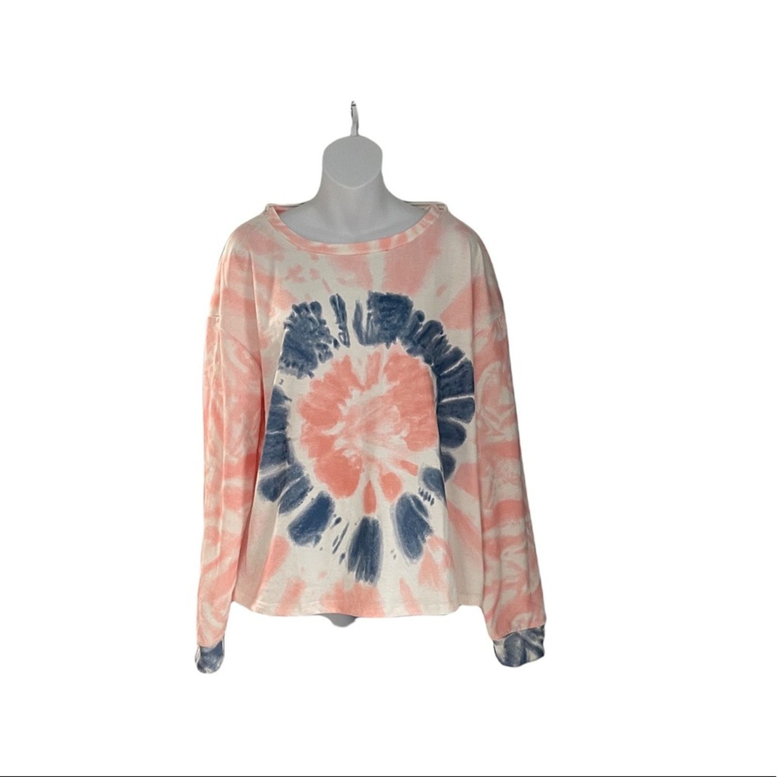 Other 🔴 3 for $15 EUC Long Sleeve Tie Dye Top Size L / US 10 / IT 46 - 2 Thumbnail