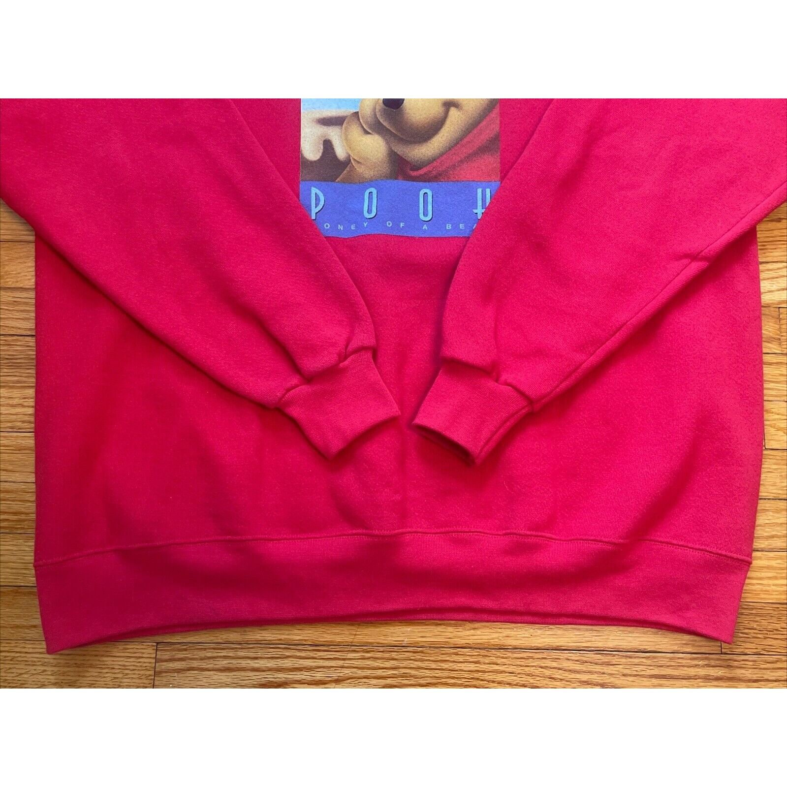 Disney Vintage 90's Large Disney Winnie The Pooh Bear Crewneck Swea Size US L / EU 52-54 / 3 - 4 Thumbnail